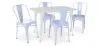 Pack Dining Table and 4 Dining Chairs Industrial Design - New Edition- Bistrot Stylix image 9