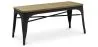 Bench - Industrial Design - Wood and Metal - Stylix image 9