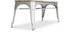 Bench - Industrial Design - Wood and Metal - Stylix image 9