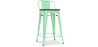 Buy Bar Stool - Industrial Design - Wood & Steel - 60cm - New Edition - Stylix Mint 60133 - prices