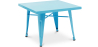 Buy Children's Table - Industrial Design - Metal - 60cm - New Edition - Stylix Turquoise 60135 - in the UK
