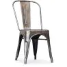 Buy Dining chair Stylix industrial design Metal - New Edition Metallic bronze 60136