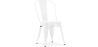 Buy Dining Chair - Industrial Design - Steel - New Edition - Stylix White 60136 in the United Kingdom