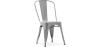 Buy Dining Chair - Industrial Design - Steel - New Edition - Stylix Light grey 60136 in the United Kingdom
