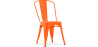 Buy Dining Chair - Industrial Design - Steel - New Edition - Stylix Orange 60136 at Privatefloor