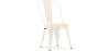 Buy Dining Chair - Industrial Design - Steel - New Edition - Stylix Cream 60136 in the United Kingdom