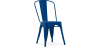 Buy Dining Chair - Industrial Design - Steel - New Edition - Stylix Dark blue 60136 - in the UK