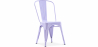 Buy Dining Chair - Industrial Design - Steel - New Edition - Stylix Lavander 60136 - prices