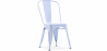 Buy Dining Chair - Industrial Design - Steel - New Edition - Stylix Grey blue 60136 - in the UK