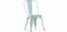 Buy Dining Chair - Industrial Design - Steel - New Edition - Stylix Pale green 60136 home delivery