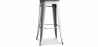 Buy Bar Stool - Industrial Design - Wood & Steel - 76 cm - New Edition- Stylix Steel 60137 home delivery