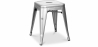 Buy Industrial Design Stool - 45cm - New Edition - Stylix Silver 60139 - in the UK