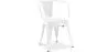 Dining Chair with Armrests - Industrial Design - Steel - New Edition - Stylix image 9