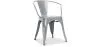 Dining Chair with Armrests - Industrial Design - Steel - New Edition - Stylix image 9