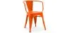 Dining Chair with Armrests - Industrial Design - Steel - New Edition - Stylix image 9