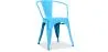 Dining Chair with Armrests - Industrial Design - Steel - New Edition - Stylix image 9