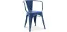 Dining Chair with Armrests - Industrial Design - Steel - New Edition - Stylix image 9