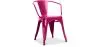 Dining Chair with Armrests - Industrial Design - Steel - New Edition - Stylix image 9