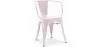 Dining Chair with Armrests - Industrial Design - Steel - New Edition - Stylix image 9
