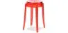 Industrial Design Bar Stool - Transparent - 47cm - Victoria Queen image 9