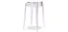 Industrial Design Bar Stool - Transparent - 47cm - Victoria Queen image 9