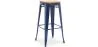 Bar Stool - Industrial Design - Wood & Steel - 76cm - New Edition - Stylix image 9