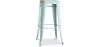 Bar Stool - Industrial Design - Wood & Steel - 76cm - New Edition - Stylix image 9