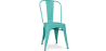 Buy Dining Chair - Industrial Design - Steel - Matt - New Edition -Stylix Pastel green 60147 at Privatefloor