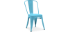Buy Dining Chair - Industrial Design - Steel - Matt - New Edition -Stylix Pastel turquoise 60147 - in the UK