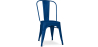 Buy Dining Chair - Industrial Design - Steel - Matt - New Edition -Stylix Dark blue 60147 - in the UK