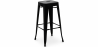 Buy Bar Stool - Industrial Design - 76cm - Stylix Black 60148 - prices