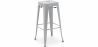 Buy Bar Stool - Industrial Design - 76cm - Stylix Light grey 60148 - prices