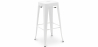 Buy Bar Stool - Industrial Design - 76cm - Stylix White 60148 at Privatefloor