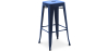 Buy Bar Stool - Industrial Design - 76cm - Stylix Dark blue 60148 - in the UK
