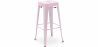 Buy Bar Stool - Industrial Design - 76cm - Stylix Pastel pink 60148 at Privatefloor