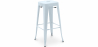 Buy Bar Stool - Industrial Design - 76cm - Stylix Grey blue 60148 home delivery