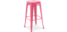 Buy Bar Stool - Industrial Design - 76cm - Stylix Pink 60148 with a guarantee
