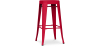 Buy Bar Stool - Industrial Design - 76cm - New Edition- Stylix Red 60149 home delivery