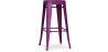 Buy Bar Stool - Industrial Design - 76cm - New Edition- Stylix Purple 60149 in the United Kingdom
