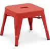 Buy Kid Stool Stylix Industrial Design Metal - New Edition Red 60151