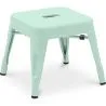 Buy Kid Stool Stylix Industrial Design Metal - New Edition Aquamarine 60151