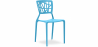 Buy Outdoor Chair - Design Garden Chair - Viena Blue 29575 home delivery