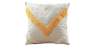 Buy Boho Bali Style Cushion - Cover and Filling Included - Esha Yellow 60158 - in the UK