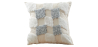 Buy Boho Bali Style Cushion - Cover and Filling Included - Varouna Grey 60170 - in the UK