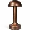 Buy Table Lamp USB Rechargeable LED - Modern Design - Warm Light - Touch Control - Herey Brown 60173