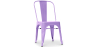 Buy Steel Dining Chair - Industrial Design - New Edition - Stylix Pastel purple 99932871 - in the UK