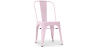 Buy Steel Dining Chair - Industrial Design - New Edition - Stylix Pastel pink 99932871 at Privatefloor