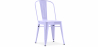 Buy Steel Dining Chair - Industrial Design - New Edition - Stylix Lavander 99932871 in the United Kingdom