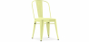 Buy Steel Dining Chair - Industrial Design - New Edition - Stylix Pastel yellow 99932871 with a guarantee