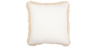 Buy Boho Bali Style Cushion - Cover and Filling Included - Anja Cream 60203 - in the UK